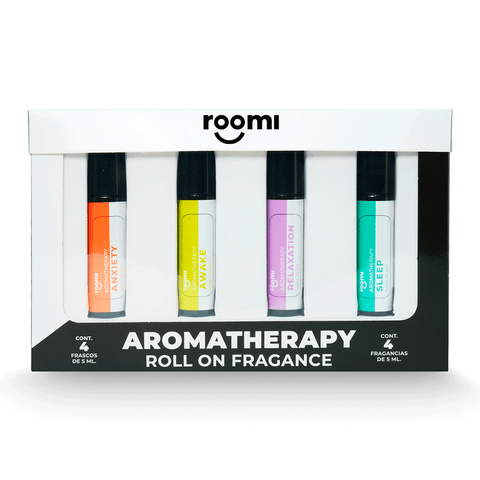 Kit roll on aromaterapia roomi
